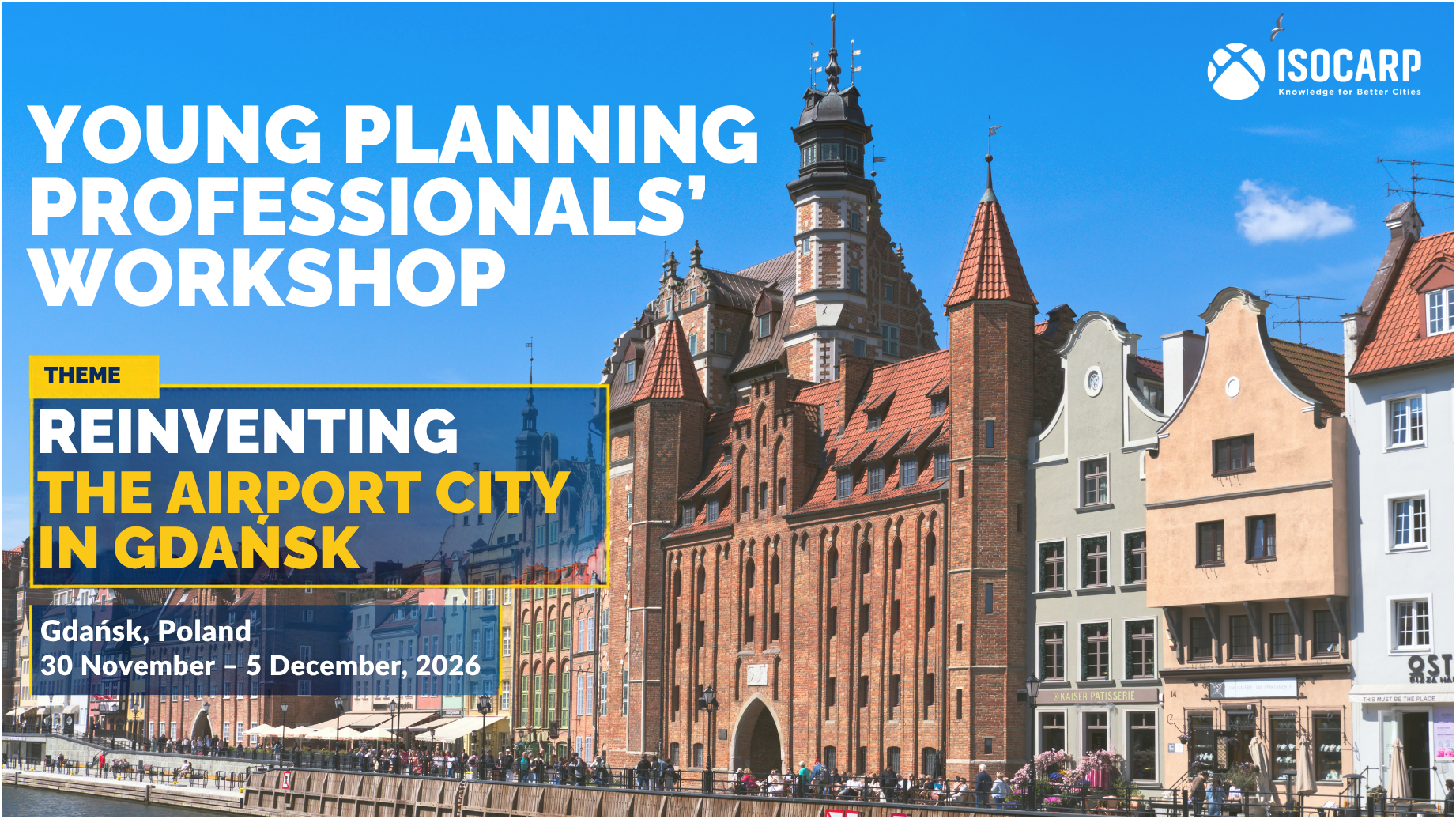 ISOCARP Young Planning Professionals Workshop Gdańsk 2026